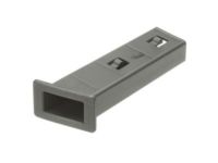 Mopar 1CS89XDVAC Door Glass Grommet, Black, Front