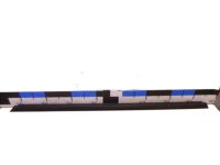 Mopar 5074213AD Weatherstrip Front Door Belt Inner Mopar 5074213AD Weatherstrip Front Door Belt Inner