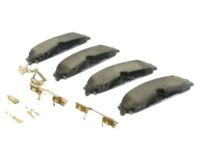 Mopar 68147681AA Pad Kit Front Disc Brake Contains Pads And Slippers