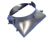 Mopar 52126427AB Fan Shroud, Front Upper