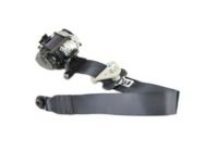 Mopar 1XC671DVAF Lap & Shoulder Belt, Gray, Front Outer