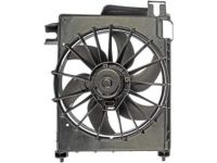 Mopar 68004163AA Fan Module Condenser Cooling Includes: Motor, Fan, Shroud
