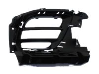 Mopar 5YB26DX8AA Fog Lamp Bezel, Black, Front Passenger Side