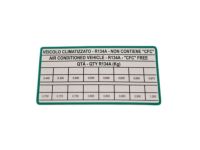 Mopar 68233529AA A/C Label