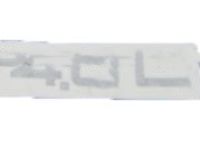 Mopar 5FC85TA2 Decal, Light Silver, Front Mopar 5FC85TA2 Decal, Light Silver, Front