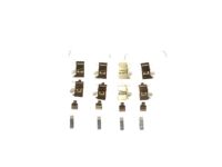 Mopar 68212326AC Brake Pads Hardware Kit, Front