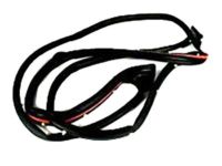 Mopar UJ30XXXAG Door Weatherstrip, Dark Gray, Front Passenger Side