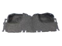Mopar 55365124AA Silencer Floor Pan Under Rear Seat Fllor Bin