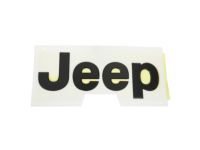 Mopar 68352381AB Nameplate Jeep Tailgate Mopar 68352381AB Nameplate Jeep Tailgate