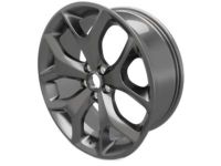 Mopar 1ZV91LAUAB Wheel, Alloy, Black