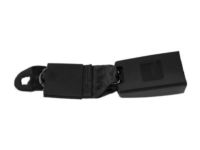 Mopar 1AN361X9AA Inner Buckle, Black, Rear Center