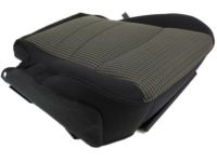 Dodge Ram 1500 Seat Cover - 1NL27BD3AA Cushion Cover, Gray, Front Driver Side