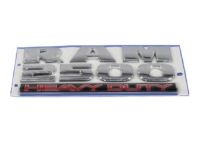 Mopar 68140250AC Nameplate, Front