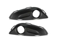 Mopar 68229006AA Fog Lamp Bezel, Front Outer Passenger Side