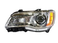 Mopar 68143005AD Headlamp Assembly, Front Driver Side