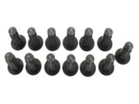 Mopar 6508728AA Lower Center Pillar Trim Fastener, Front