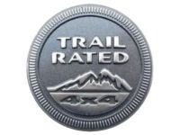 Mopar 55157317AB Medallion, Silver, Front Driver Side Mopar 55157317AB Medallion, Silver, Front Driver Side