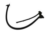 Mopar 55359396AG Door Weatherstrip, Rear Passenger Side