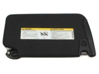 Mopar 1MZ75DX9AF Sunvisor, Black, Driver Side