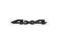Mopar 68276325AD Nameplate, Black, Rear