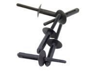 Mopar 34201631 Bumper Cover Rivet, Black