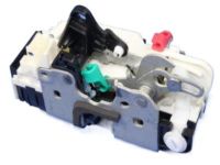Jeep Wrangler Door Latch Assembly - 4589049AL Lock Actuator, Rear Center Driver Side