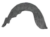 Mopar 57010710AL Wheelhouse Liner, Rear Inner Passenger Side