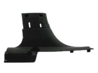Mopar 1UD03DX9AC Lower Center Pillar Trim, Black, Driver Side