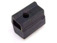 Mopar 5109694AA Overslam Bumper, Rear, Rubber