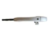 Mopar 1QA18JSCAJ Handle, Outside, Billet Silver, Front Outer Passenger Side