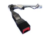 Mopar 1HZ101X9AF Buckle End, Black, Front Inner Passenger Side