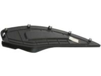 Mopar 1PJ30DX9AD End Cap, Black, Passenger Side