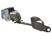 Mopar 5JY261D5AB Lap & Shoulder Belt, Gray/Taupe, Rear Outer