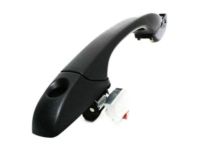 Dodge Grand Caravan Exterior Door Handle - 4894921AD Handle, Outside, Black, Front Outer Driver Side