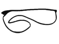 Mopar 55112357AC Weatherstrip Front Door Mounted