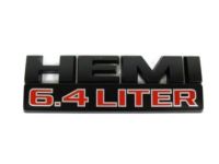 Mopar 68276960AA Nameplate, Front Mopar 68276960AA Nameplate, Front