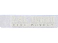 Mopar 5116078AA Nameplate 2.4L Turbo High Output Mopar 5116078AA Nameplate 2.4L Turbo High Output