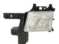Mopar 55076524AC Headlamp Assembly, Front Passenger Side