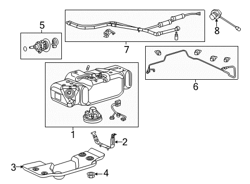 2019 Ram 1500 Classic Emission Components Diagram
