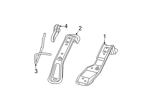 2016 Jeep Wrangler Tracks & Components Diagram