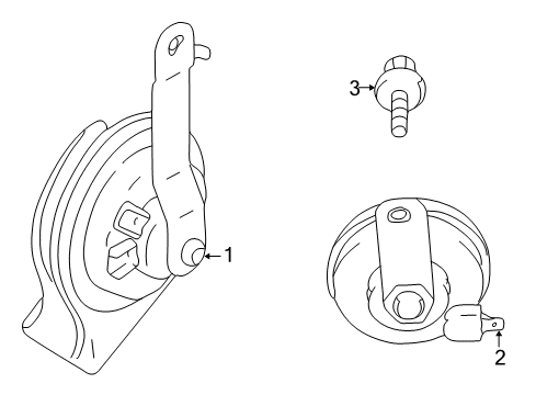 2003 Chrysler Sebring Horn Diagram