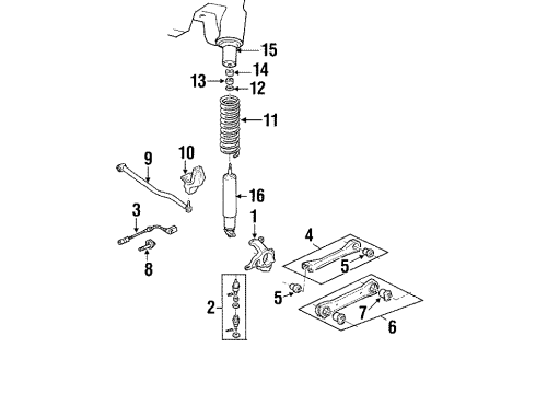 1995 Jeep Grand Cherokee Anti-Lock Brakes Diagram