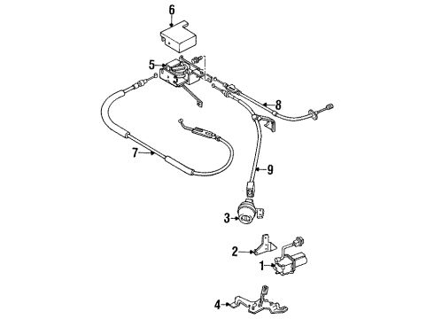 1994 Dodge Colt Cruise Control System Diagram