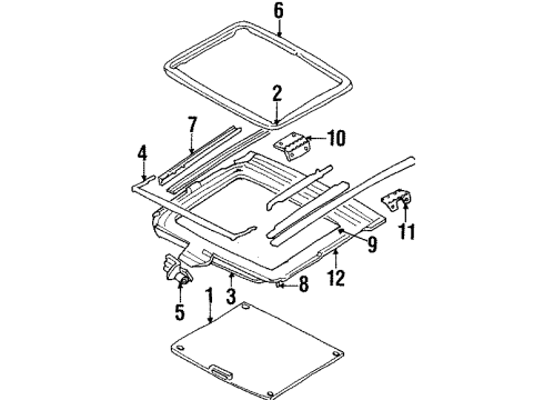1997 Dodge Neon Sunroof Diagram