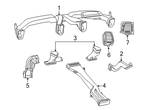 2011 Jeep Grand Cherokee Ducts Diagram