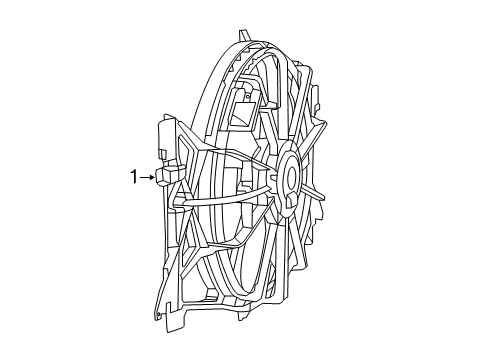 2022 Ram 2500 Cooling System, Radiator, Water Pump, Cooling Fan Diagram