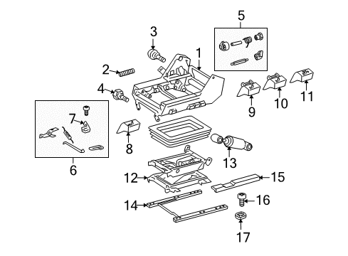 2004 Dodge Sprinter 3500 Tracks & Components Diagram