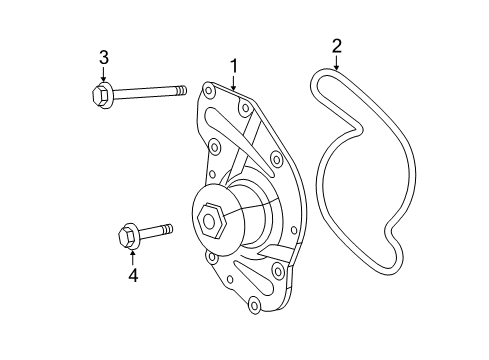 2014 Dodge Journey Water Pump Diagram