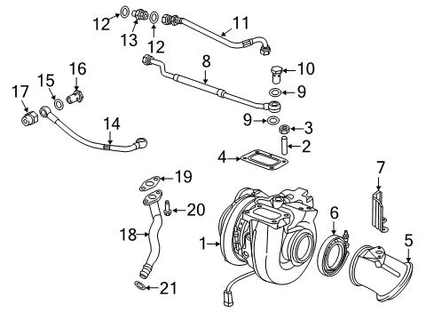 2017 Ram 3500 Turbocharger Diagram