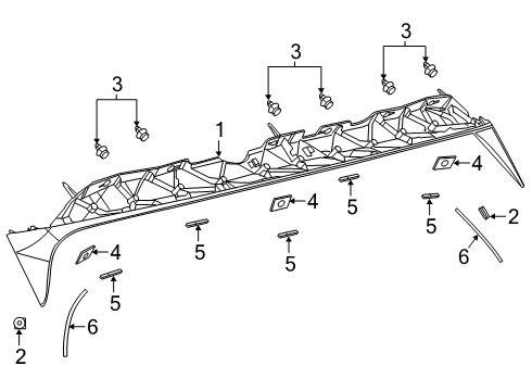 2021 Jeep Cherokee Rear Spoiler Diagram
